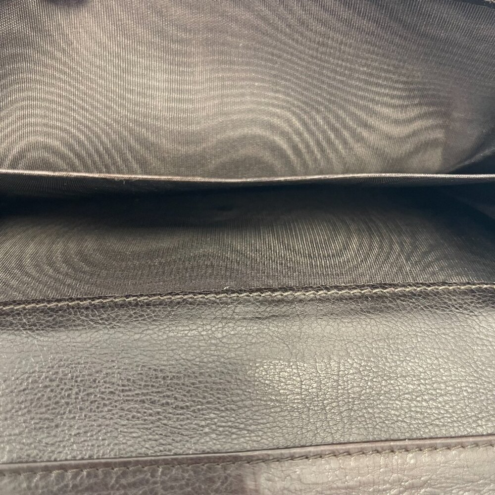 Yves Saint Laurent Vintage Muse Long Wallet in Black Calfskin Leather - Preowned - Picture 6 of 11
